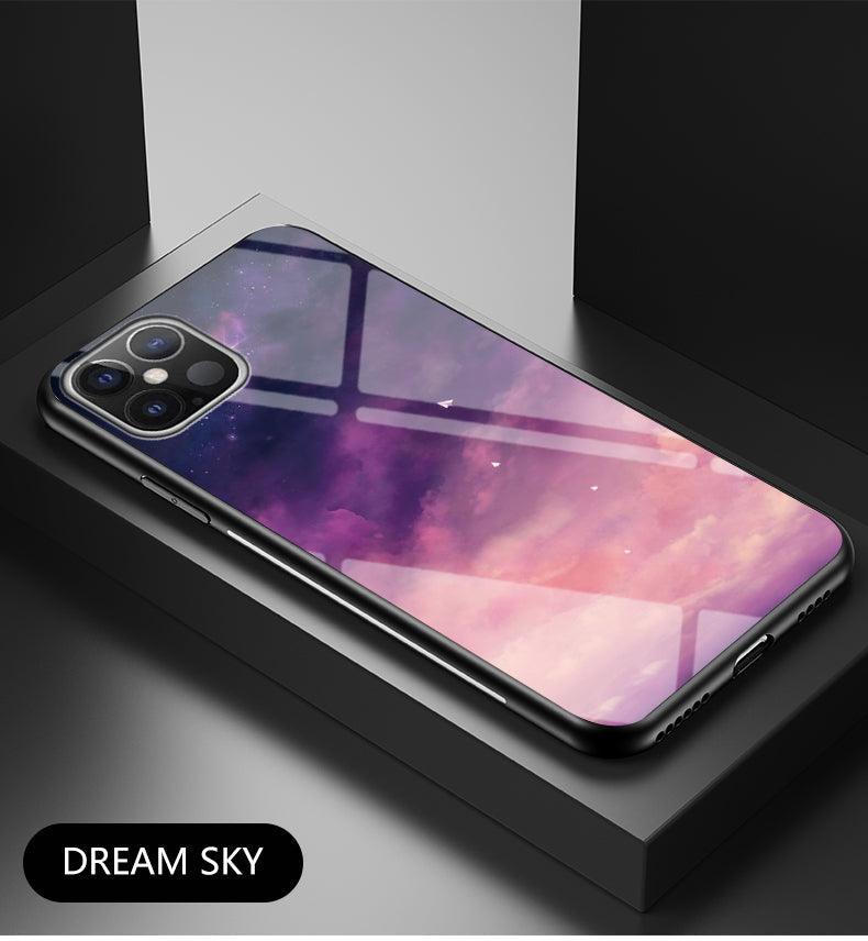 Premium Galaxies Designers Tempered Glass Phone Case - for New Apple iPhone 13Mini/13/13Pro/13ProMax - Super Savings Technologies Co.,LTD Premium Galaxies Designers Tempered Glass Phone Case - for New Apple iPhone 13Mini/13/13Pro/13ProMax - Super Savings Technologies Co.,LTD